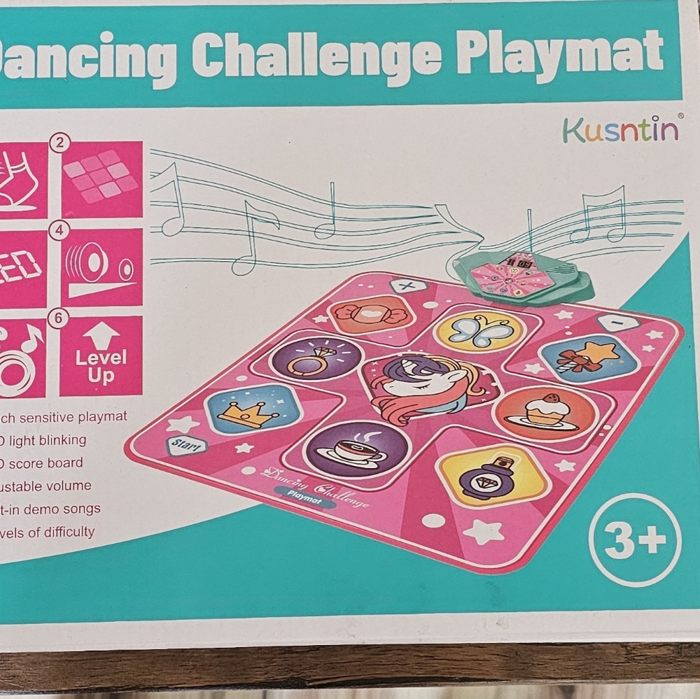 Dancing Challenge Playmat - Pink